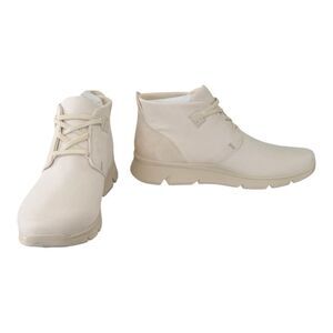 Ryka Water Repellent Lace Up Ankle Boot Candid Gardenia White Women’s Size 11 M